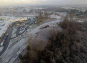 Fp mccann st patricks link road north view towards st patricks barracks december 300x218