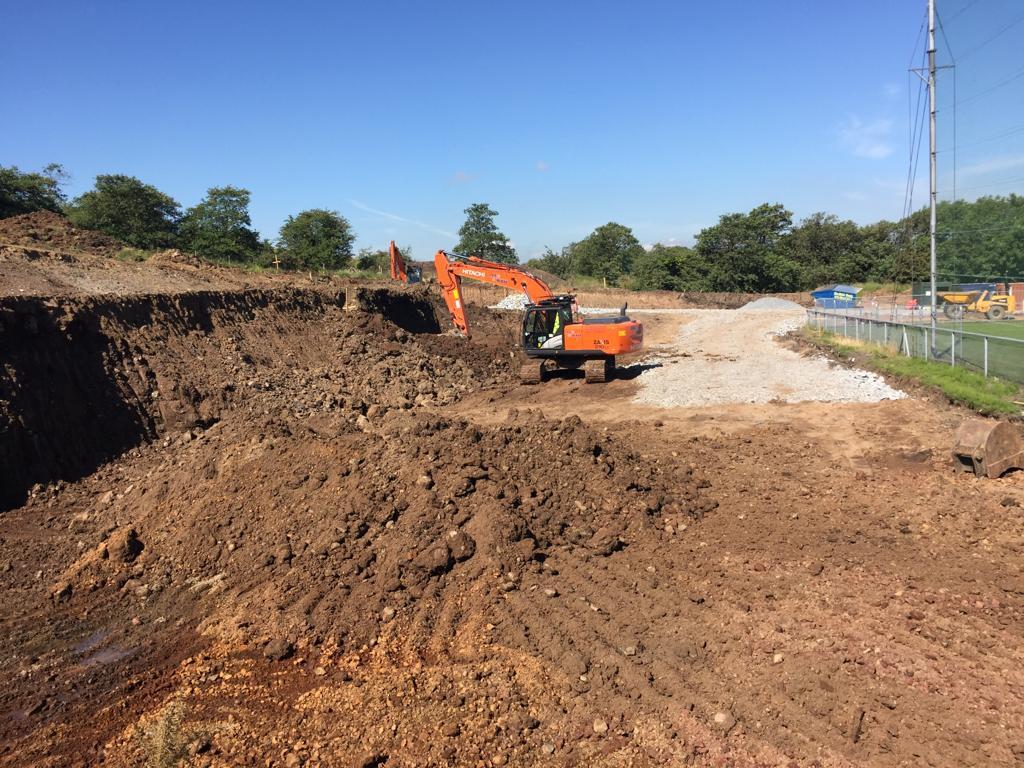 Site excavations begin