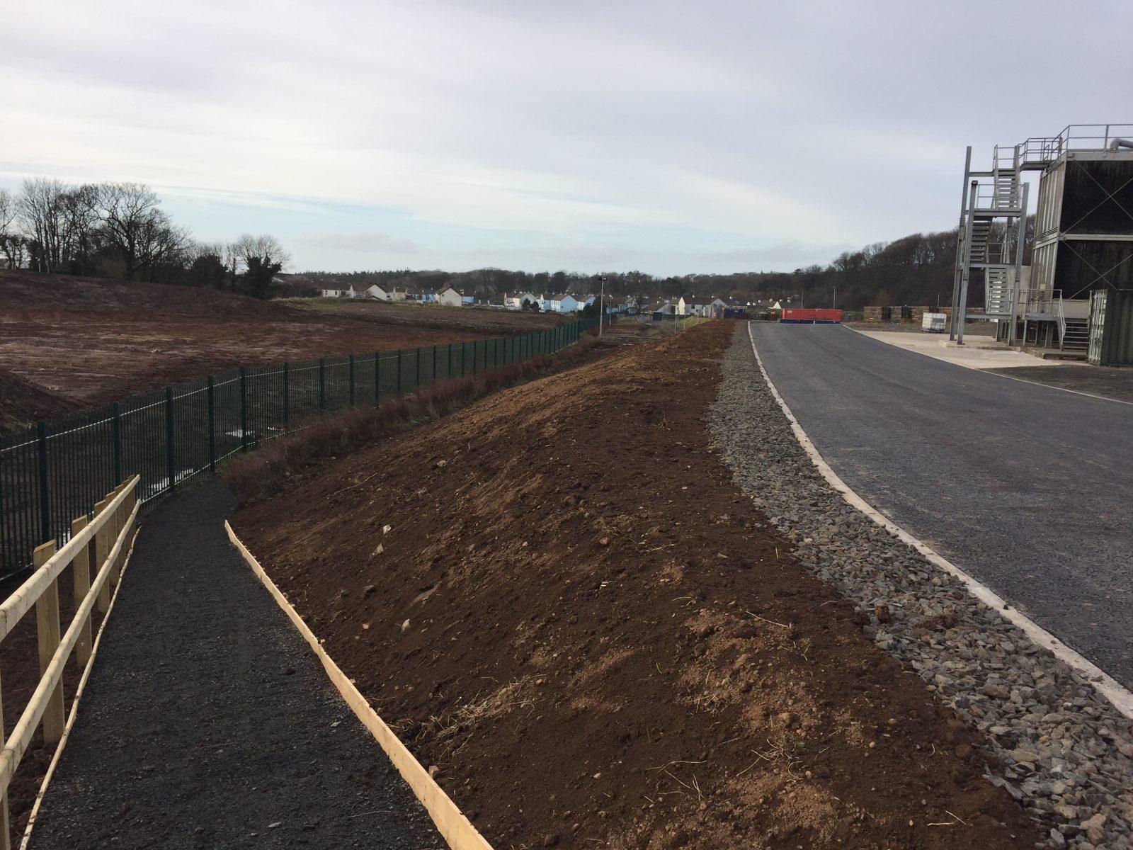 Site restored after drainage complete