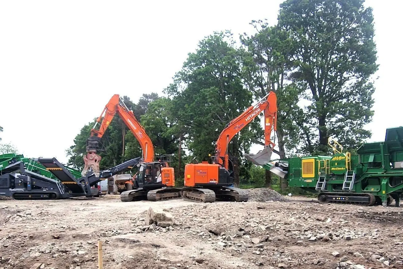 Crusher and Screener