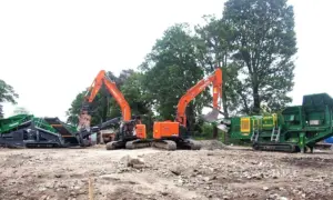 Crusher and Screener