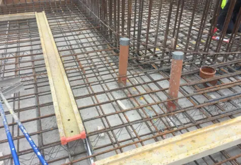 Close up of steels for floor JPG