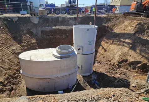 Drainage chambers