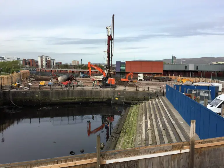 Allstate NI Piling commencing