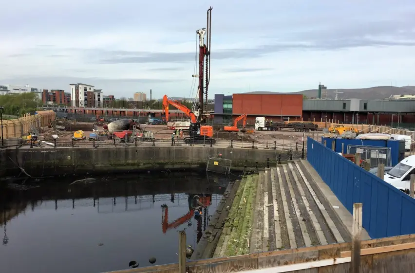 Allstate NI Piling commencing