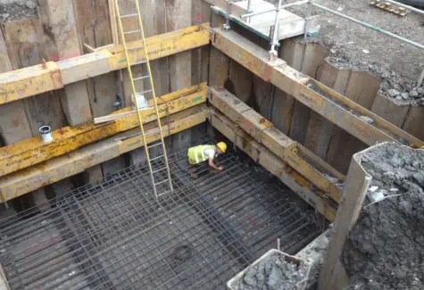 Tying steel for reinforced concrete JPG
