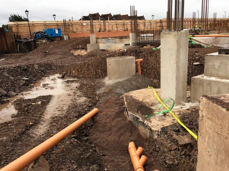 Construction underway at Concentrix 2