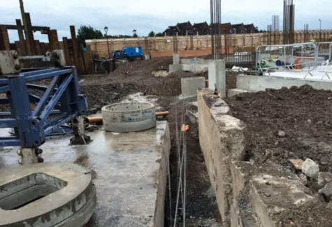 Construction underway at Concentrix JPG