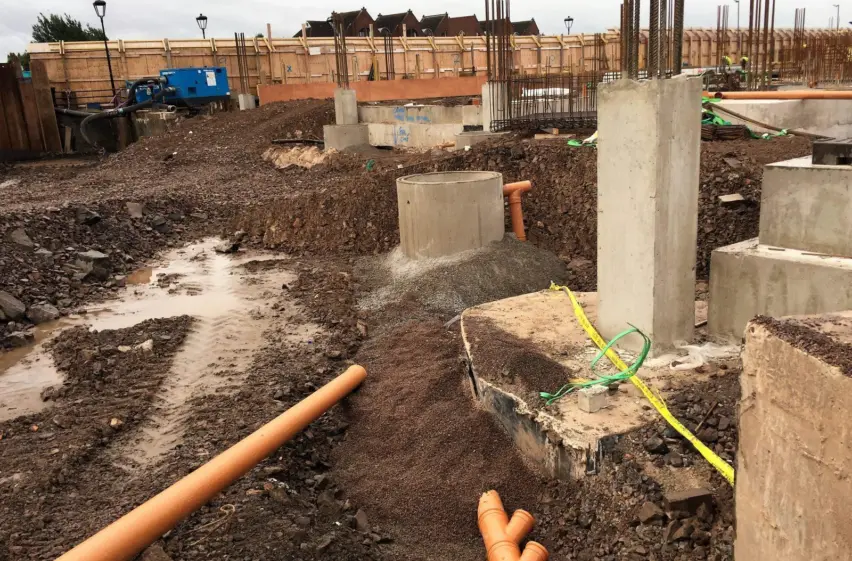 Construction underway at Concentrix 2