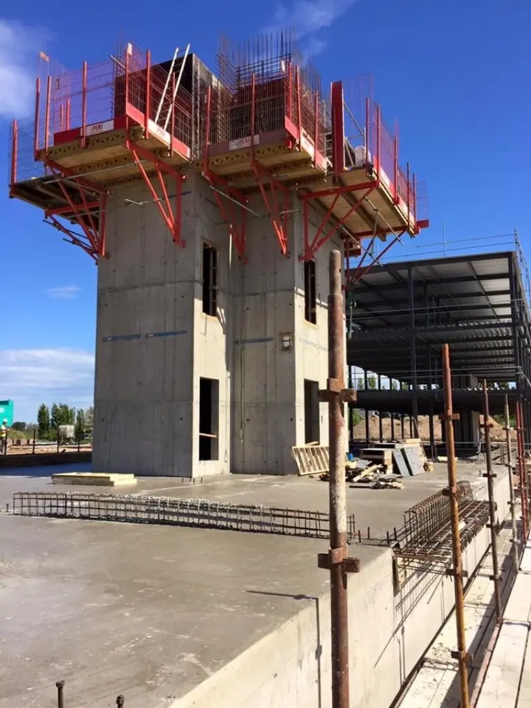 Liftshaft and base concreted jpeg