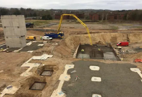 Reinforced concrete to basement JPG