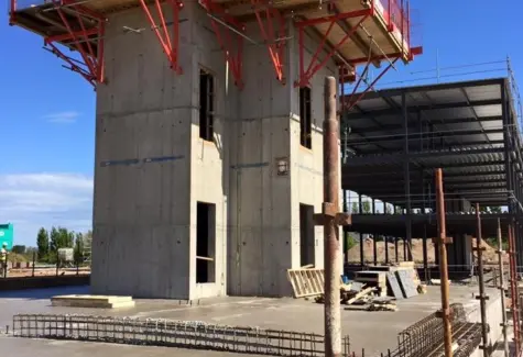 Liftshaft and base concreted jpeg