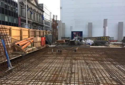 Steelwork for floors JPG