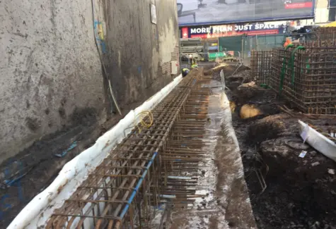 Steel for reinforced concrete boundary JPG