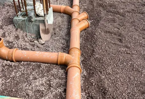 drainage pipes