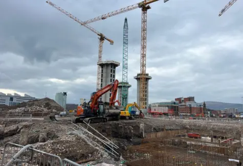 3 Lift cores rising up