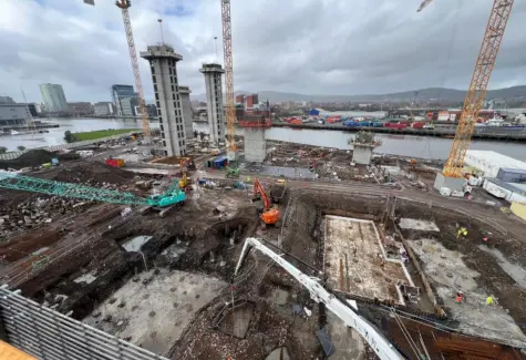 Views of site