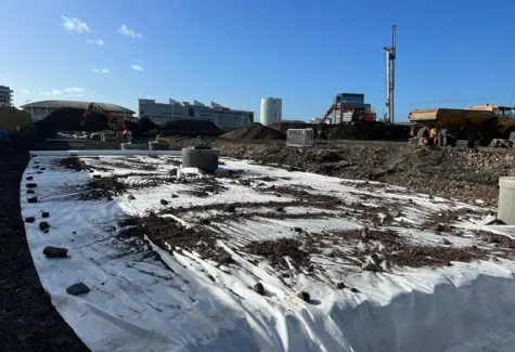 geotextile laid