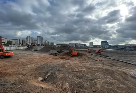 ground preparations prior to excavations