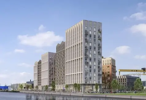 Architects impression of finished project
