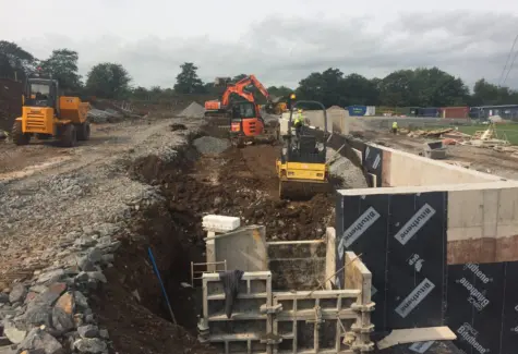 Backfilling of foundations JPG