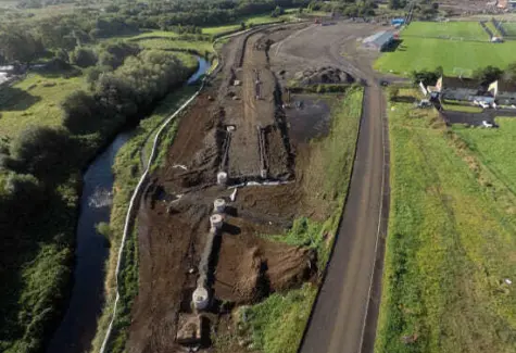 Ballymena showgrounds entrance looking south 2
