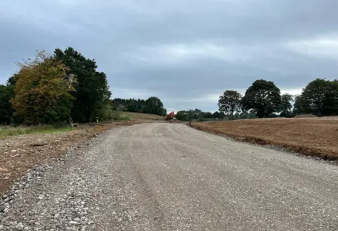 Roadways taking shape