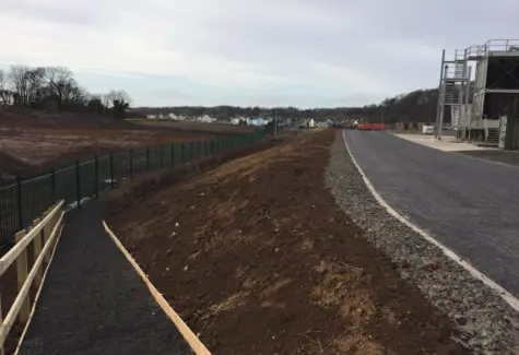 Site restored after drainage complete JPG