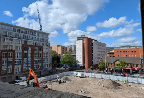 View of site