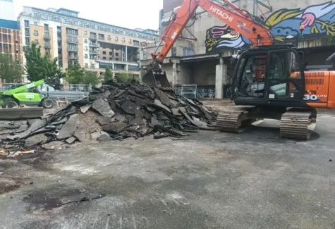 Stripping site