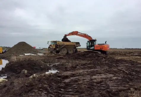 Excavating for turbine bases 3 jpeg