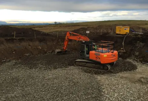 Preparing bases for wind turbines JPG