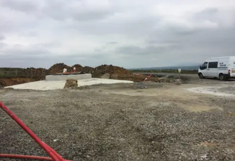 Concreted turbine base JPG